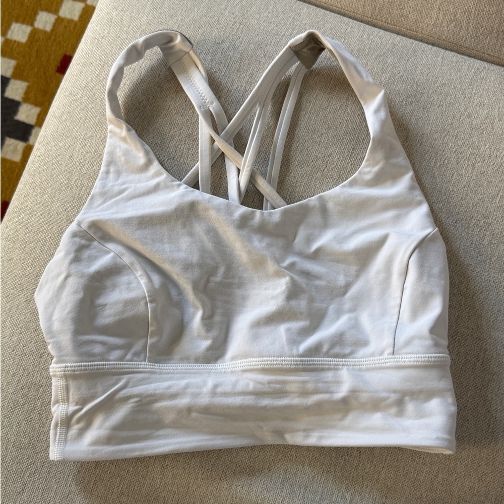 Lululemon white C/D bra